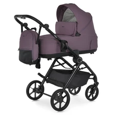 Универсальная коляска El Camino Chloe ME 1191-1 Plum Wine бордо с люлькой и прогулочным блоком